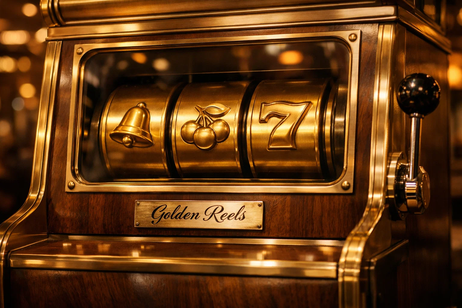 Secure Golden Reels Casino login screen